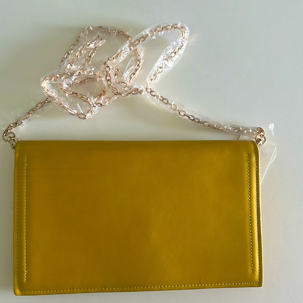 NWT yellow crossbody bag